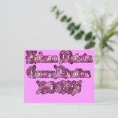 ハクナマタタコミュニケーションロックスアートプリント ポストカード (スタンド正面)