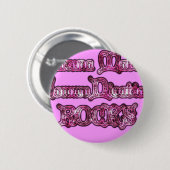 ハクナマタタコミュニケーションロックスアートプリント 缶バッジ (正面&裏面)