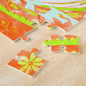 ハクナマタタサマーベビーキッズ私は愛するサーフィン..png ジグソーパズル (側面)