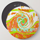 ハクナマタタサマーベビーキッズ私は愛するサーフィン..png 缶バッジ (正面&裏面)