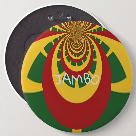 ハクナマタタジャマイカラスタカラーズファッション 缶バッジ (正面&裏面)