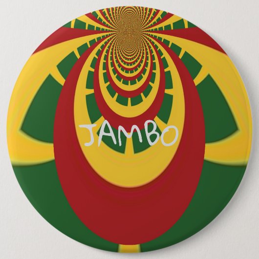 ハクナマタタジャマイカラスタカラーズファッション 缶バッジ (正面)