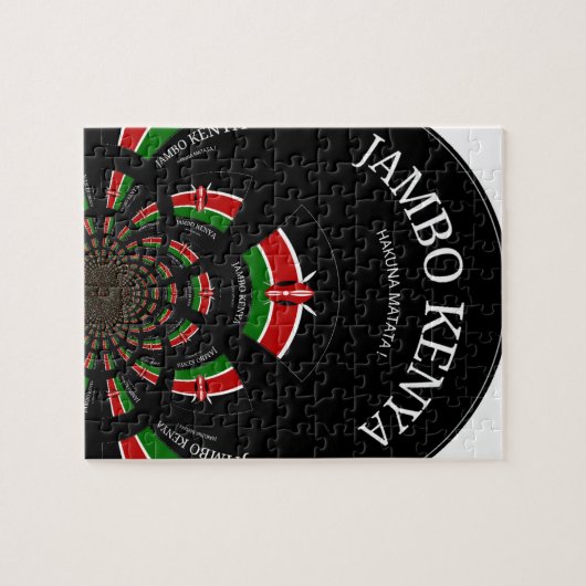 ハクナマタタジャムボケニア ジグソーパズル (横)