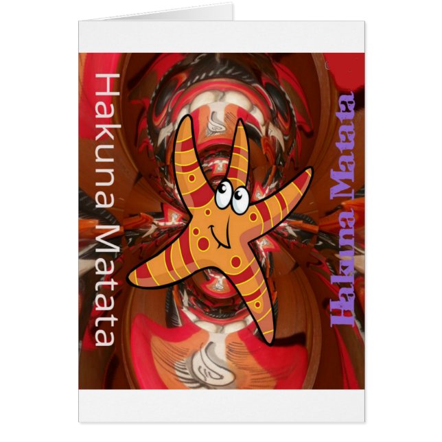 ハクナマタタスタフィッシュデザイン (正面)