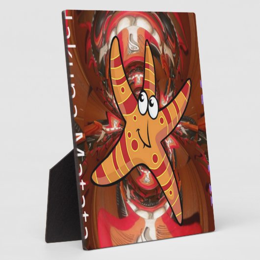 ハクナマタタスタフィッシュデザイン フォトプラーク (側面)