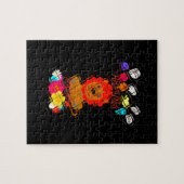 ハクナマタタタカワイイベビーライオンキングデザイン ジグソーパズル (横)