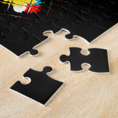 ハクナマタタタカワイイベビーライオンキングデザイン ジグソーパズル (側面)