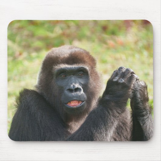 ハクナマタタタザゴリラ マウスパッド (正面)