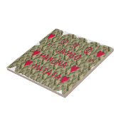 ハクナマタタトークマネーアートプリントデザイン タイル (側面)