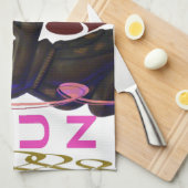 ハクナマタタハクナマタタ キッチンタオル (四つ折り)