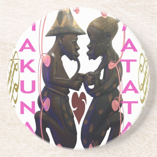 ハクナマタタハクナマタタ コースター (正面)