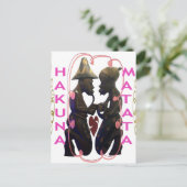 ハクナマタタハクナマタタ ポストカード (スタンド正面)