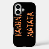 ハクナマタタハクナマタタ Case-Mate iPhoneケース (裏面)