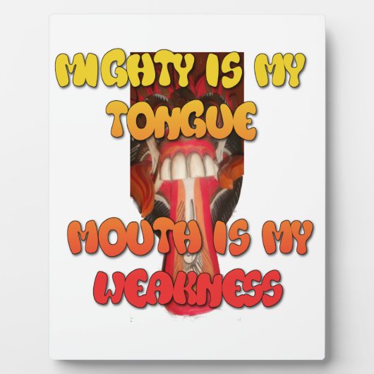 ハクナマタタハクナマタビッグ口。 フォトプラーク (正面)