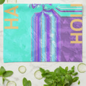 ハクナマタタハッピーホリデイズ キッチンタオル (折り畳み)