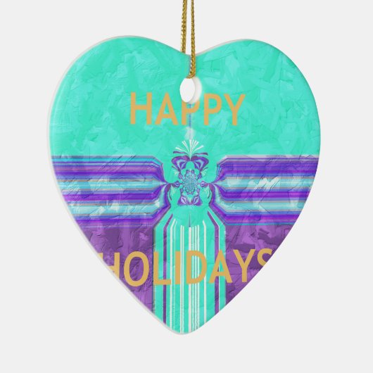 ハクナマタタハッピーホリデイズ セラミックオーナメント (右)