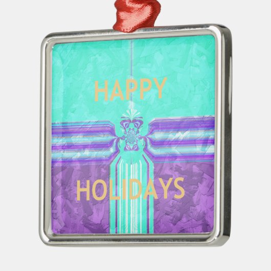 ハクナマタタハッピーホリデイズ メタルオーナメント (左)