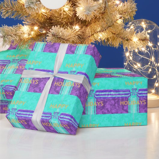 ハクナマタタハッピーホリデイズ ラッピングペーパー (クリスマス)