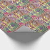 ハクナマタタハンドサインアートプリント ラッピングペーパー (角)