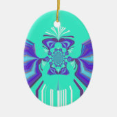 ハクナマタタパープルブレンド セラミックオーナメント (正面)