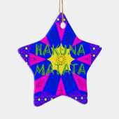 ハクナマタタビューティフルアメージングデザインカラー セラミックオーナメント (右)