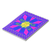 ハクナマタタビューティフルアメージングデザインカラー ノートパッド (回転)