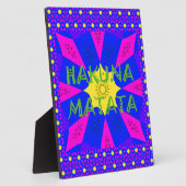 ハクナマタタビューティフルアメージングデザインカラー フォトプラーク (側面)