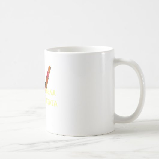ハクナマタタピース コーヒーマグカップ (右)
