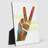 ハクナマタタピース フォトプラーク (側面)