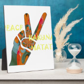 ハクナマタタピース フォトプラーク (側面)