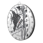 ハクナマタタフィッシュアートプリント ダーツボード (正面右)