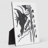 ハクナマタタフィッシュアートプリント フォトプラーク (側面)