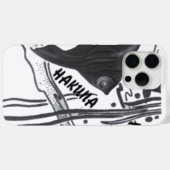 ハクナマタタフィッシュアートプリント Case-Mate iPhoneケース (裏面 (横))