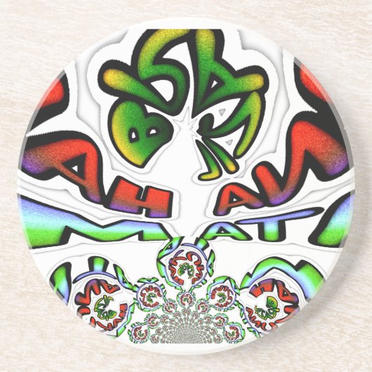 ハクナマタタブラジルギフト コースター (正面)