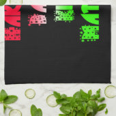 ハクナマタタベビーキッズギフト素晴らしいカラーデシ キッチンタオル (折り畳み)