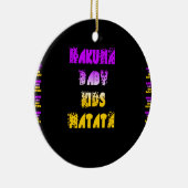 ハクナマタタベビー&キッズアートプリント オーナメント (右)