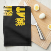 ハクナマタタベビー&キッズアートプリント キッチンタオル (四つ折り)