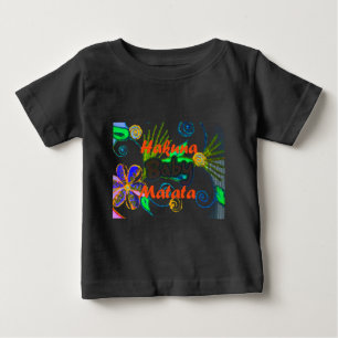 ハクナマタタベビー.png ベビーTシャツ