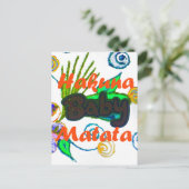 ハクナマタタベビー.png ポストカード (スタンド正面)