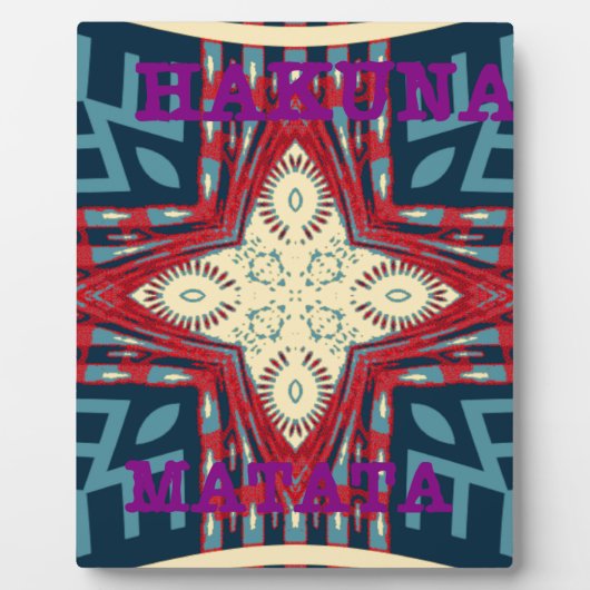 ハクナマタタホープ表示 フォトプラーク (正面)