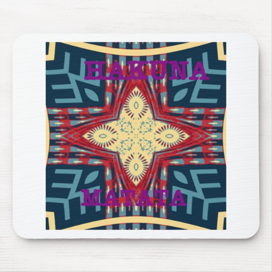 ハクナマタタホープ表示 マウスパッド (正面)
