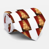 ハクナマタタメリークリスマスホワイト ネクタイ (ロール)