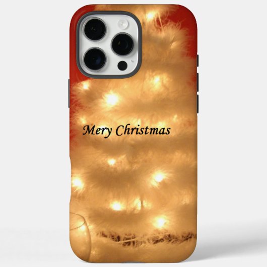 ハクナマタタメリークリスマスホワイト Case-Mate iPhoneケース (裏面)