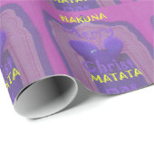 ハクナマタタメリークリスマスラブデザイン ラッピングペーパー (ロールコーナー)