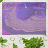 ハクナマタタメリークリスマスラブデザイン.jpg キッチンタオル (折り畳み)