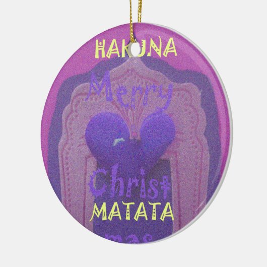 ハクナマタタメリークリスマスラブデザイン.jpg セラミックオーナメント (左)