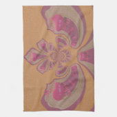 ハクナマタタメリークリスマスラブリーハートデザイン キッチンタオル (縦)