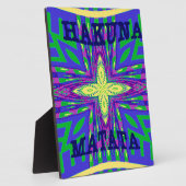 ハクナマタタモンバサカンガ フォトプラーク (側面)