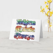 ハクナマタタヨーロッパアートプリント/グラフィック カード (黄色い花)