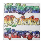 ハクナマタタヨーロッパアートプリント/グラフィック タイル (正面)